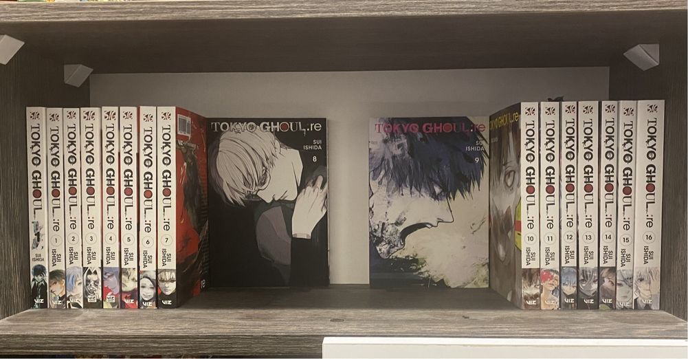 Manga tokyo ghoul:re serie completa, jujutsu kaisen, demon slayer