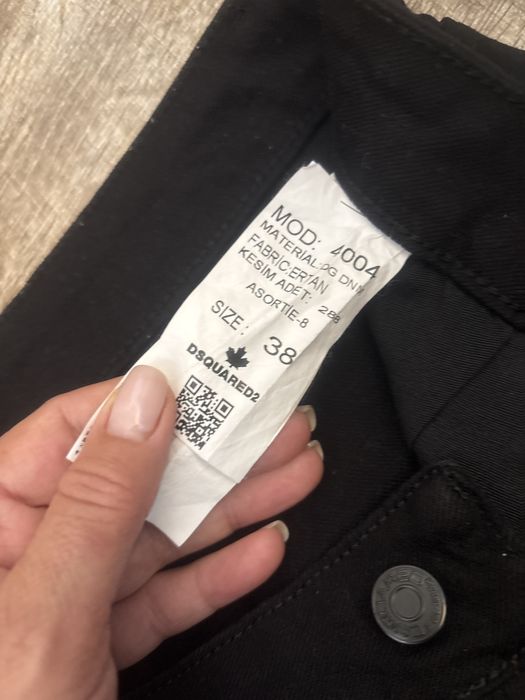 DSQUARED2 мъжки черни дънки