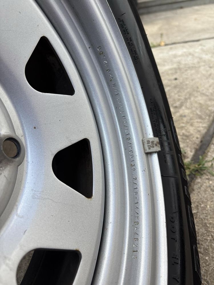 4бр. Джанти с гуми 205/70 R15 от Suzuki Jimny, Samurai 5x139.7