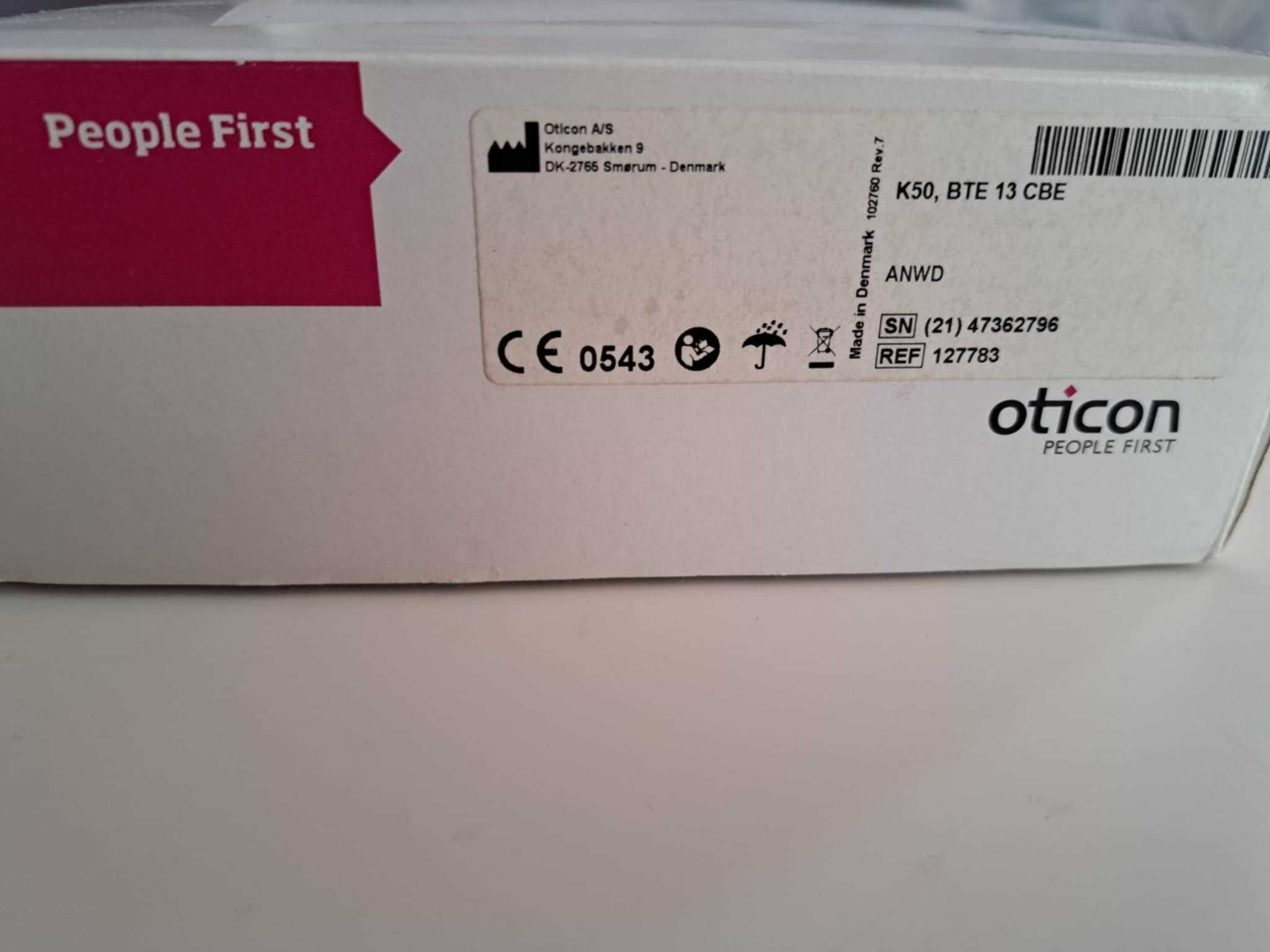 Слухов апарат Oticon