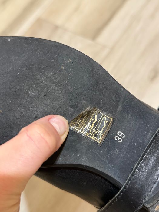 Cizme din piele naturala 39