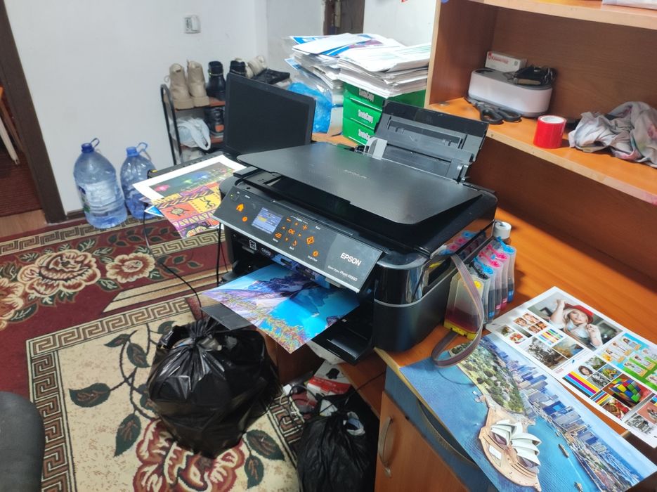 Epson L 660 FuL HD 6 ta rangli tezkor kopia skanerli Fotostudya uchun