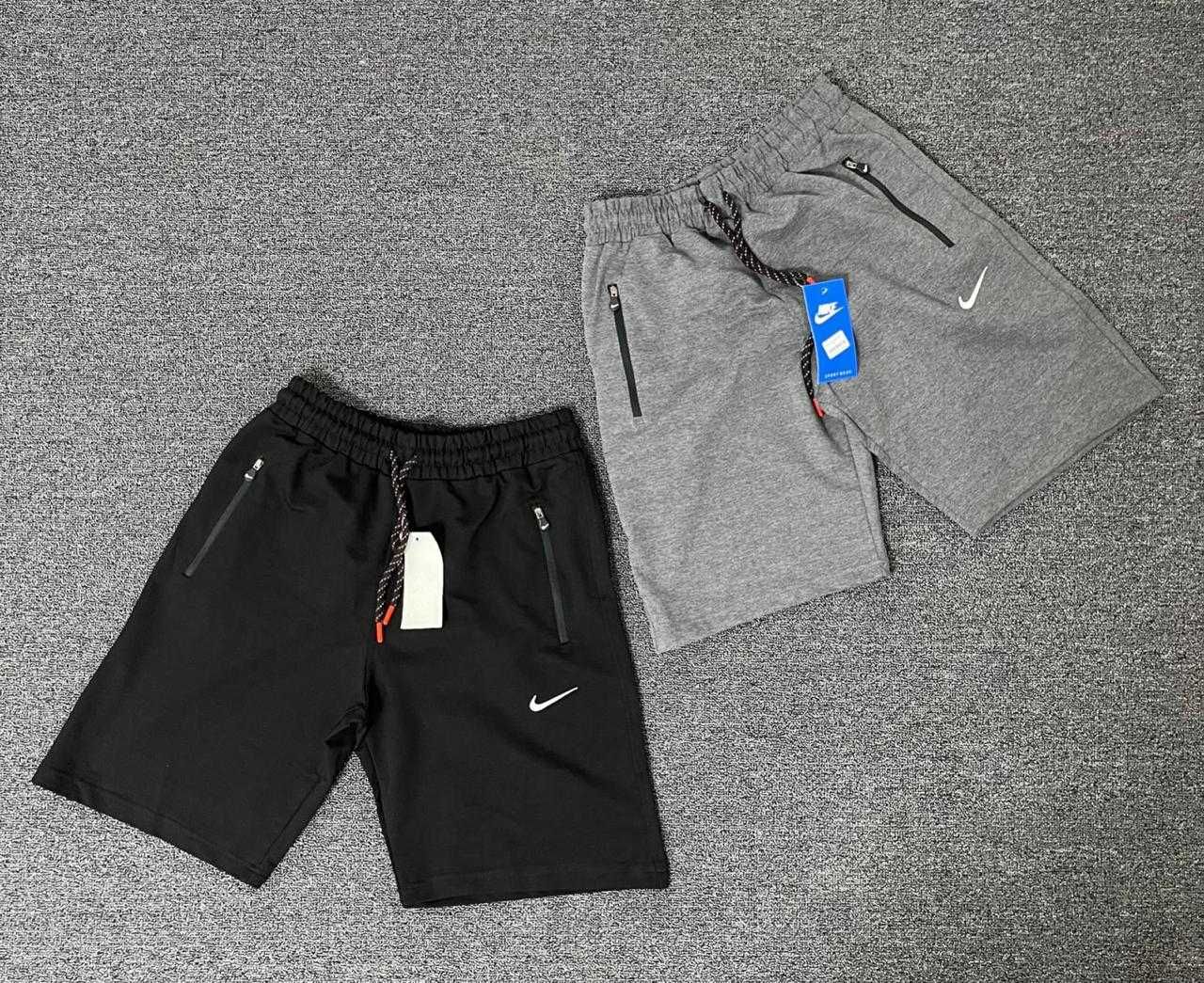 Мужские спортивные шорты Nike черные (2707)