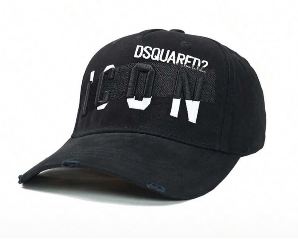 Черна Шапка Dsquared2