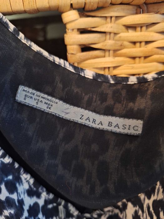 Rochie animal print Zara Basic S