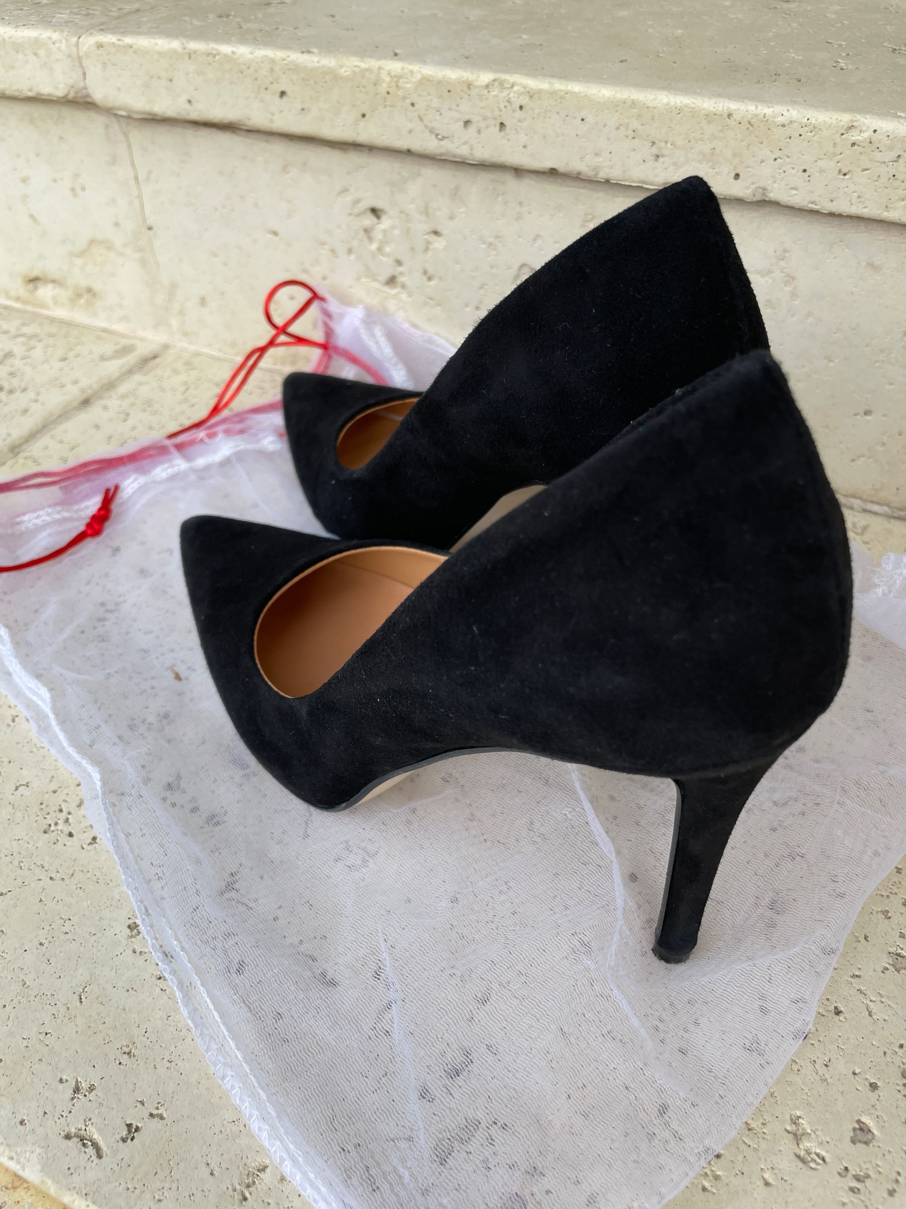 Pantofi stiletto piele