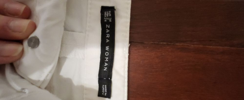 Fusta damă  alb Zara