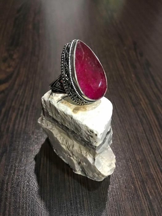 Inel Argint 925 cu Piatra Semipretioasa Rubin