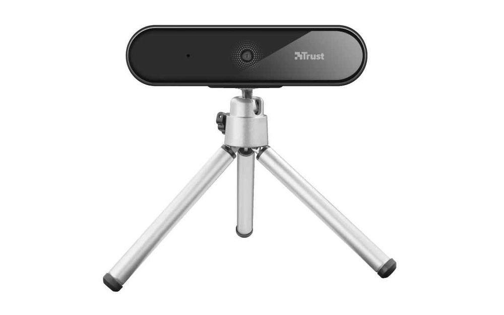 Camera web usb Trust FullHD videochat microfon trepied webcam la cutie