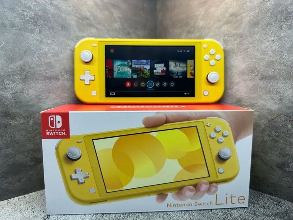 Прошитая Nintendo Switch lite