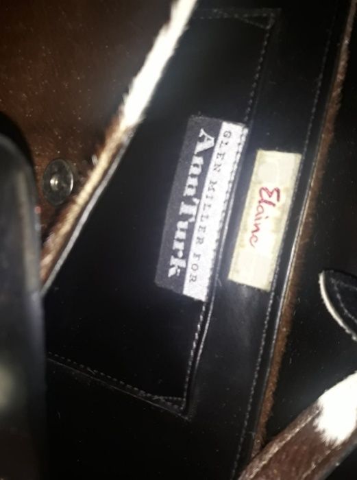 geanta de mina ani 1980 ;ELAINE GLENN MILLER BY ANN TURK