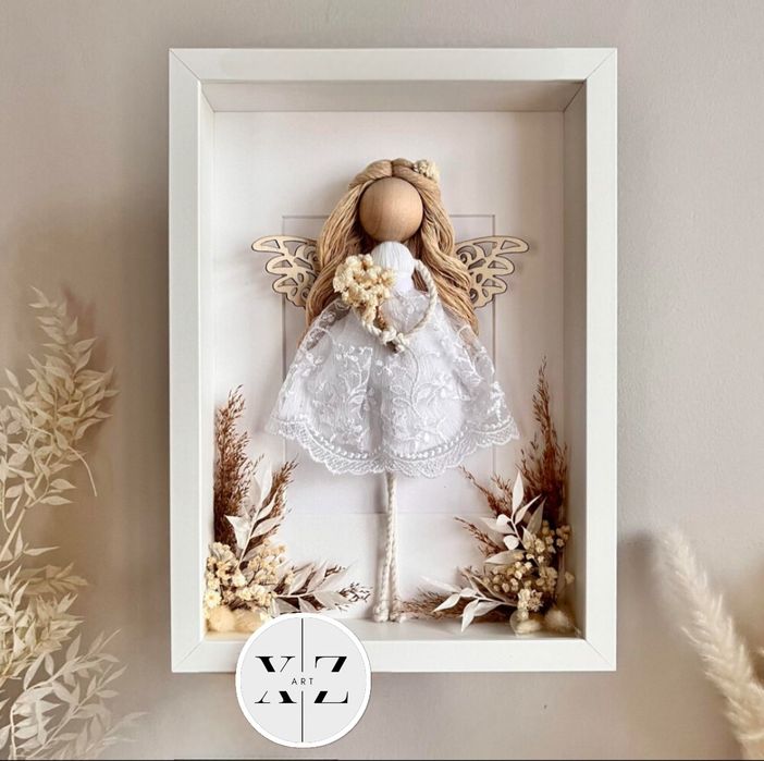 Макраме ангели, кукли и домашен декор