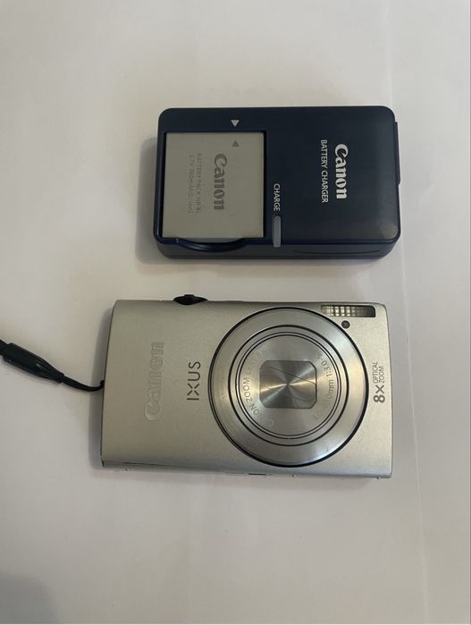 Canon Ixus 230 HS,12Mpx, 8x zoom optic,afisare data ora pe poze