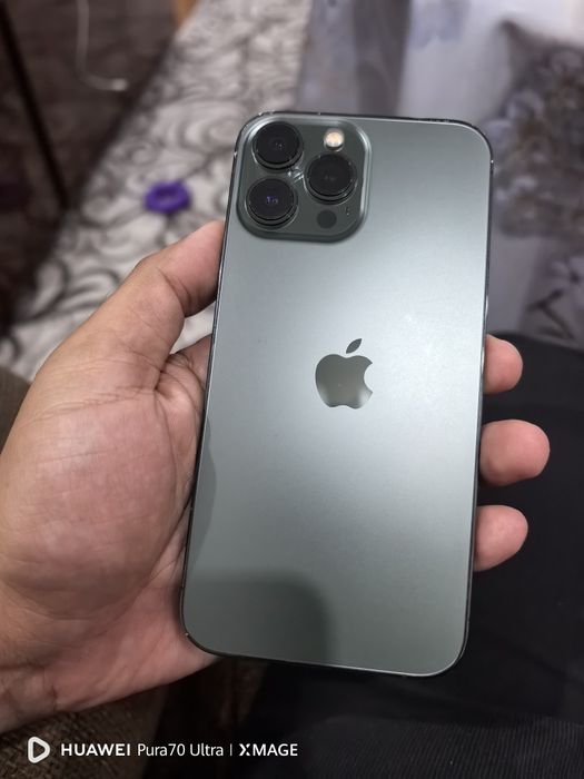 IPhone 13 pro max 128gb 84% yomks holati yaxshi krishka almashgan