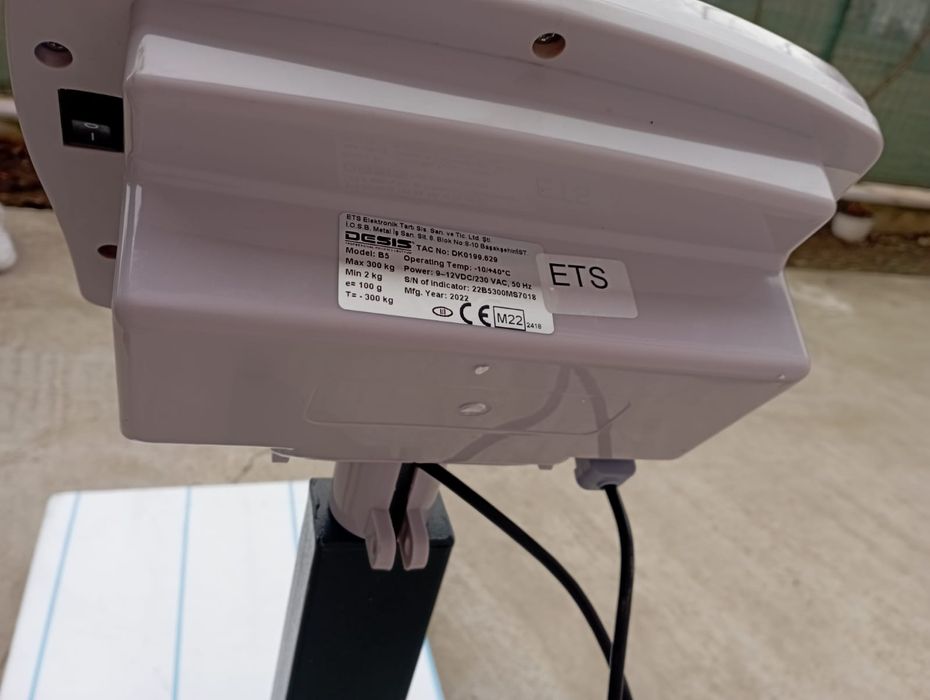 Cantar electronic  platforma omologat 40x50 (50x60) Cm 60/150/300 kg