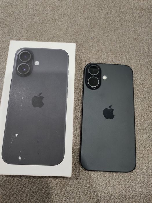 iPhone 16 • 256GB • на гарантии • 100% батарея