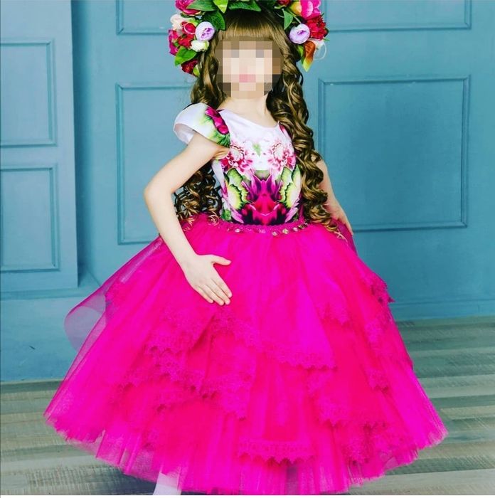 Бальное платье и туфельки