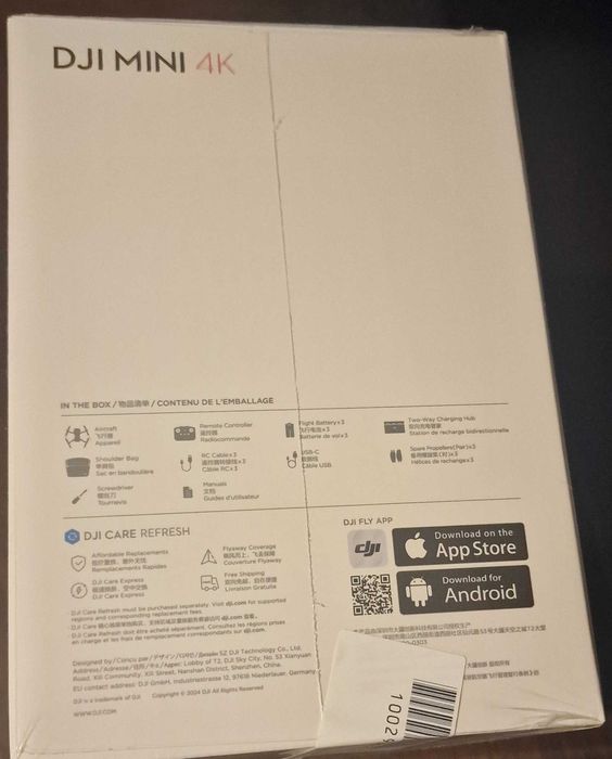 DJI Mini 4K - Fly more combo -Noua-garantie24luni(3acumulatori+geanta)