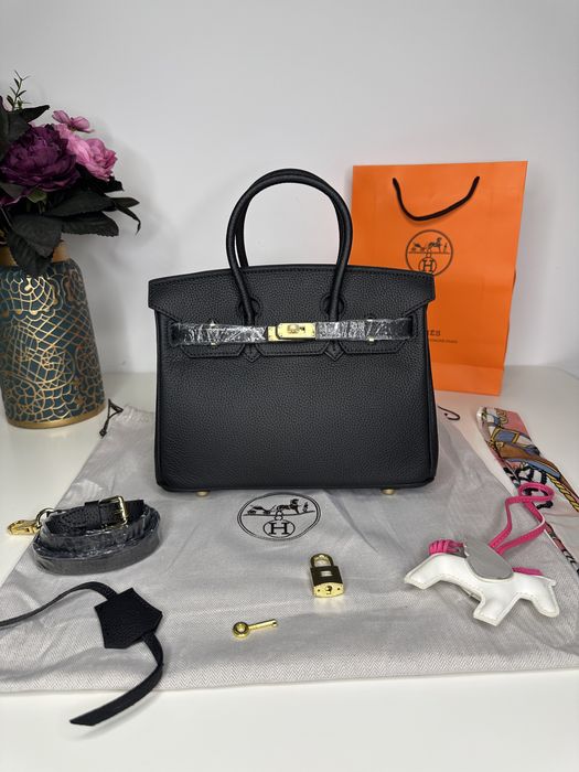 Geanta de lux HERMES Birkin 25 cm piele naturala 100% cadou c:14