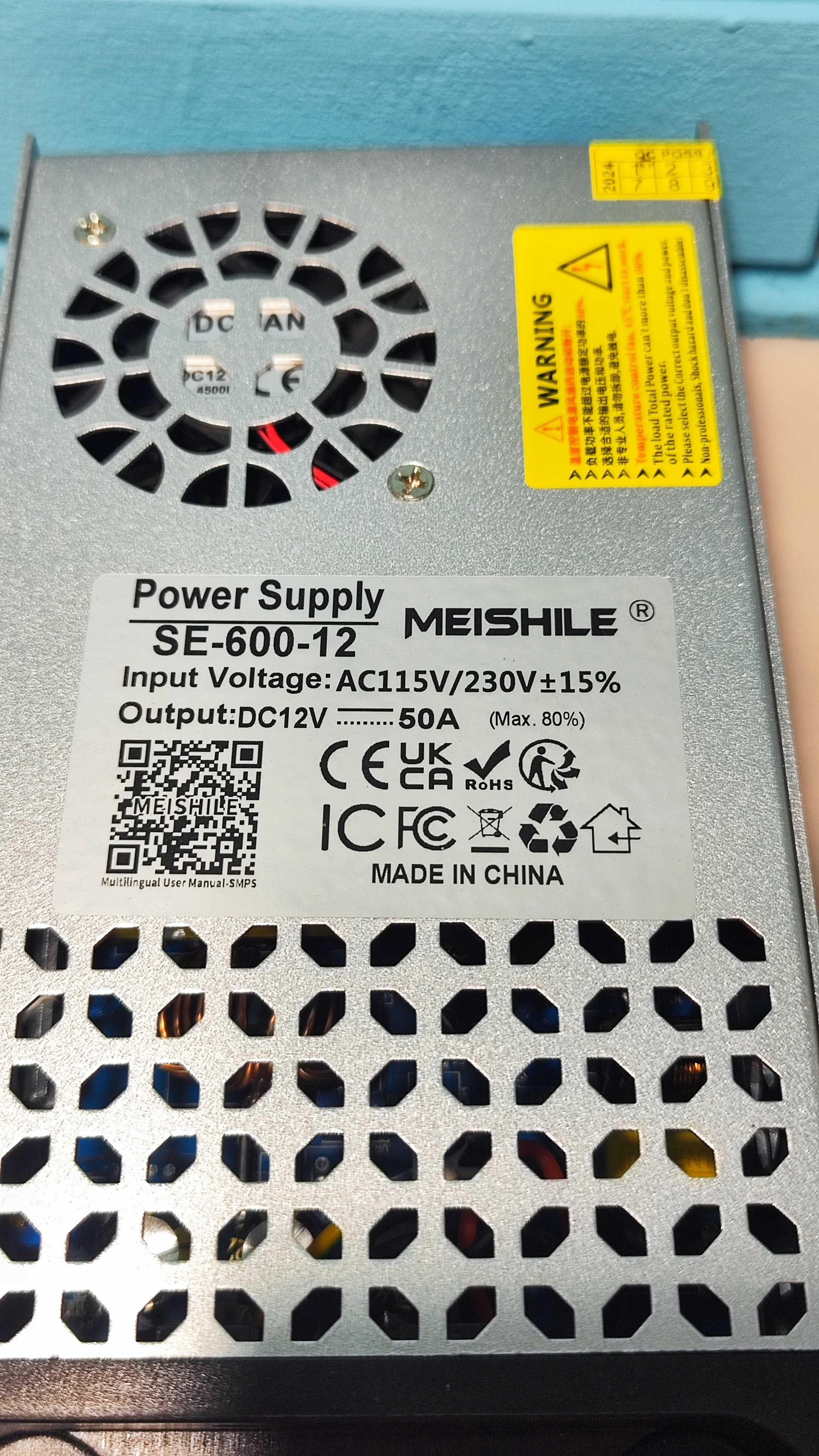 MEISHILE 12V 50A 600W универсално захранване AC към DC