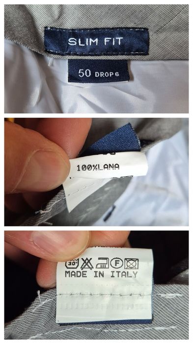 Pantaloni lux Verdera Luxury, 100% Lână Virgină, Bărbați - 50 Drop 6