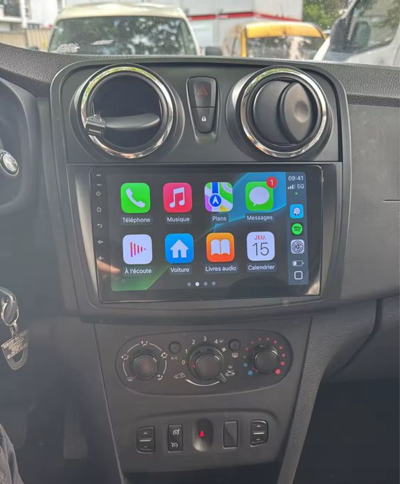 Navigatie Android Dacia Logan/Sandero 2 (2012-2019 AndroidAuto/Carplay
