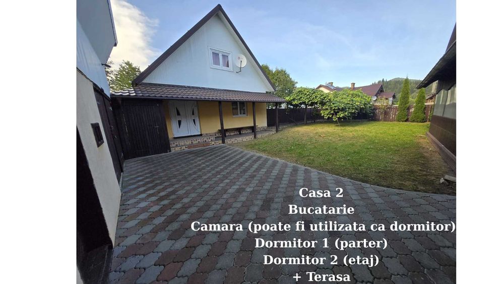 Proprietate de vanzare  (2 case in aceeasi curte+Magazie+Garaj+Grajd)