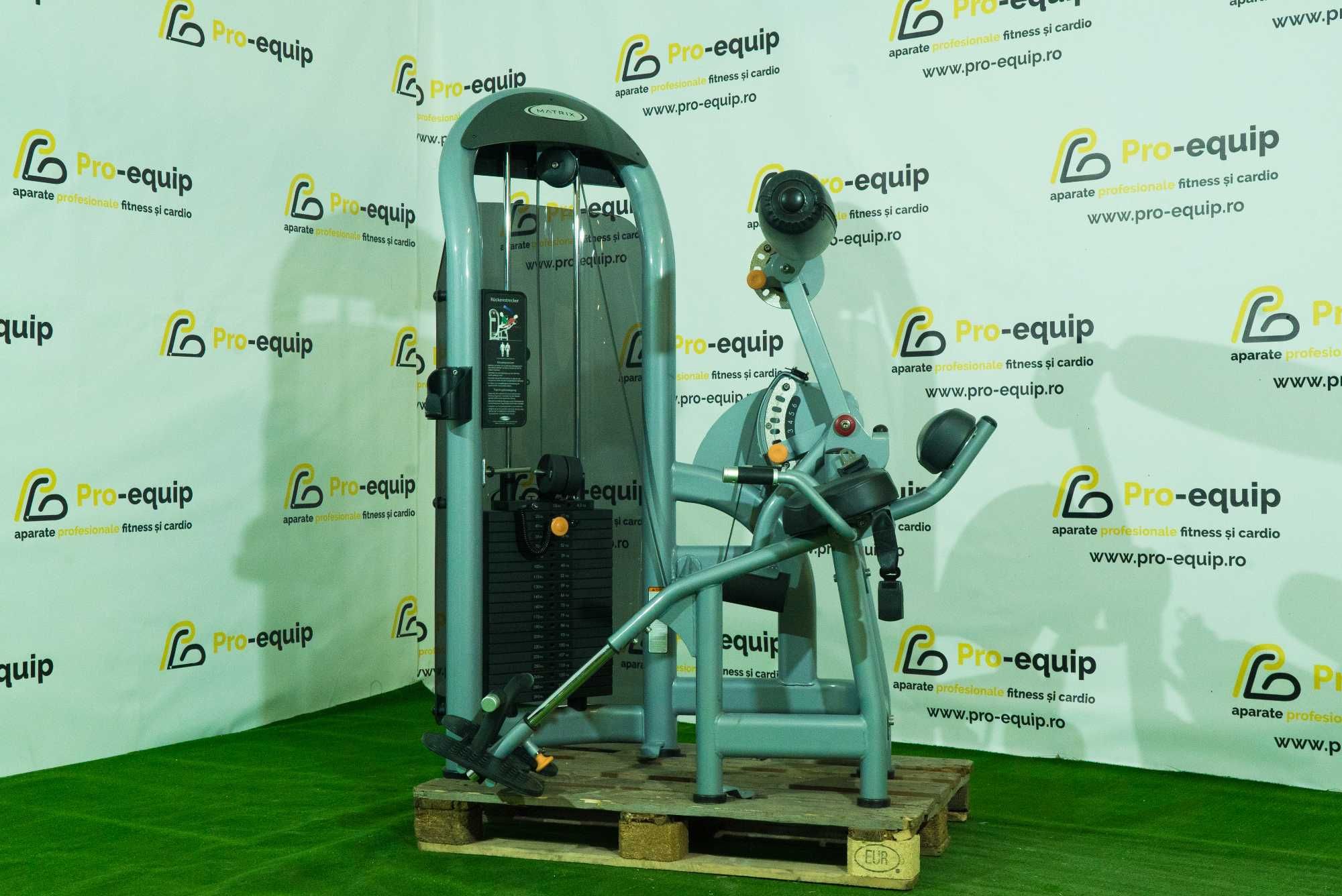 Aparate fitness profesionale spate  Matrix, Technogym