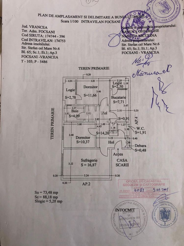 Apartament 3 camere ultra central