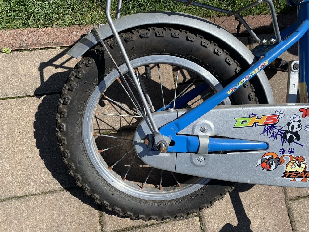 Bicleta copii DHS roti 14’ + Trotineta Oxelo