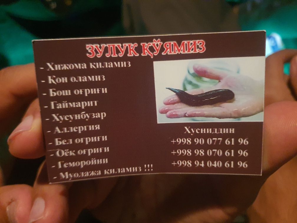 Зулук хизмат бор