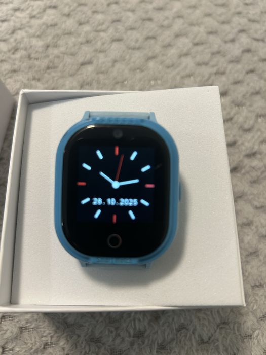 Детски смарт часовник MyKi - 4 Lite, 1.3'', Blue