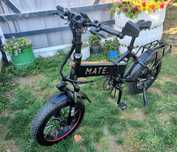 Bicicleta electrica pliabila Mate X 750
