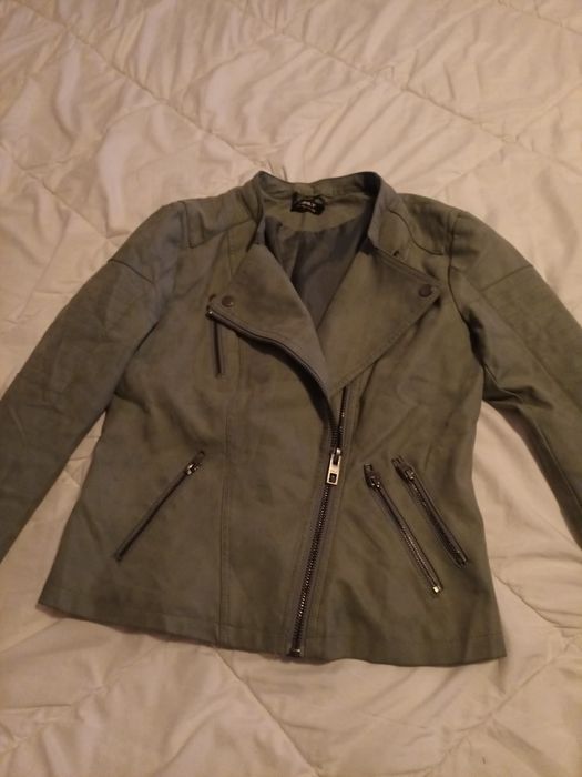 Jacheta Only verde de femei