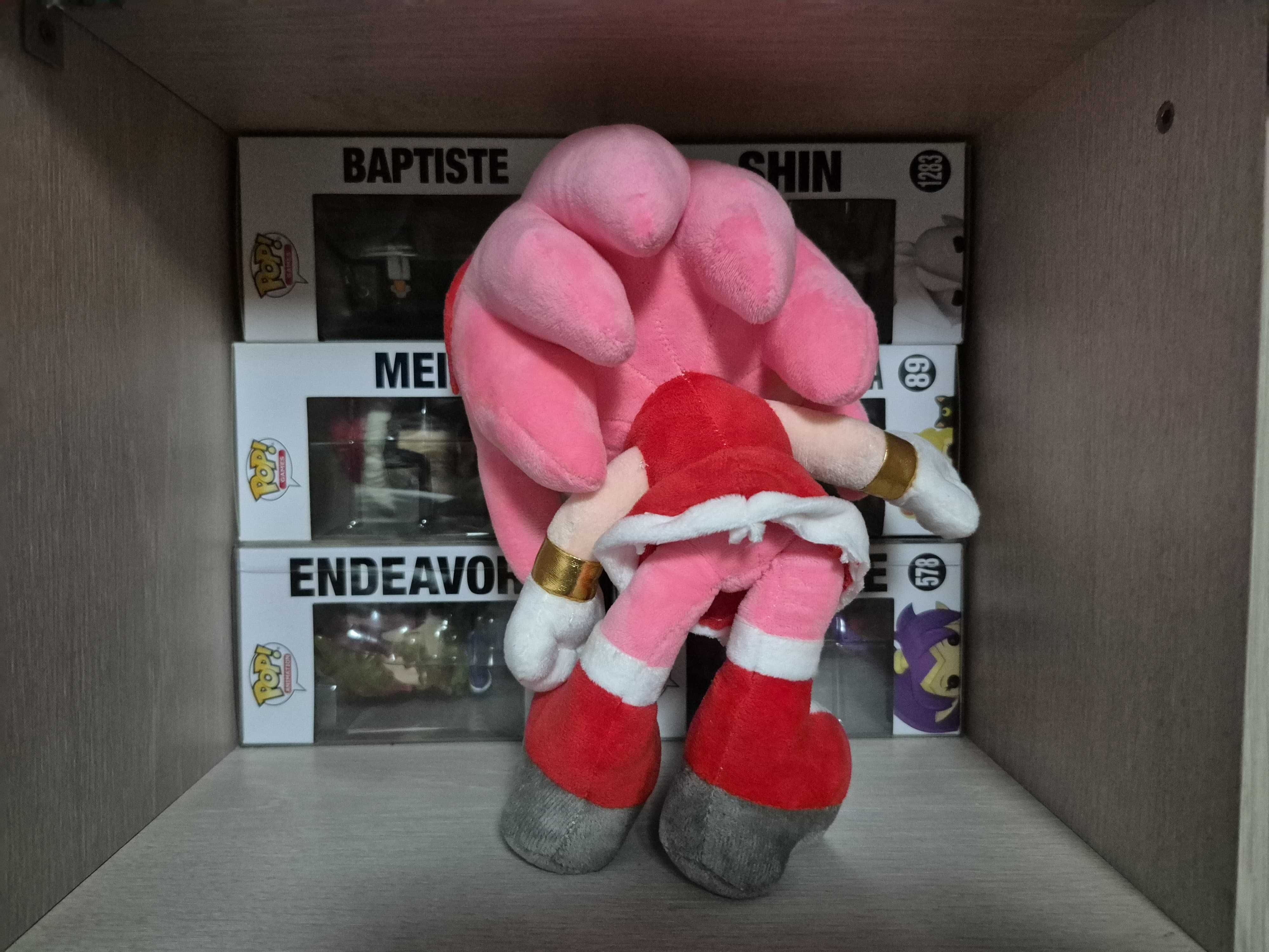 Jucarie Plus Joc Sonic the Hedgehog - Amy Rose