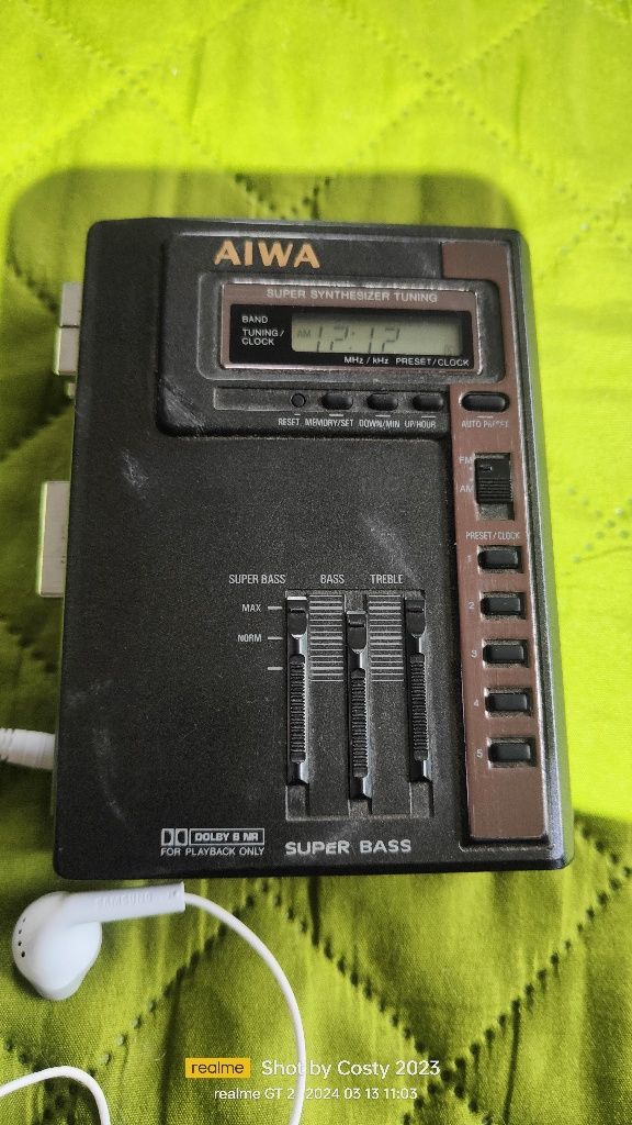 Walkman Aiwa HS-J470 anii 90