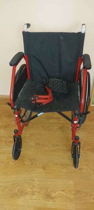 Vand scaun cu rotile, adulti, pliabil