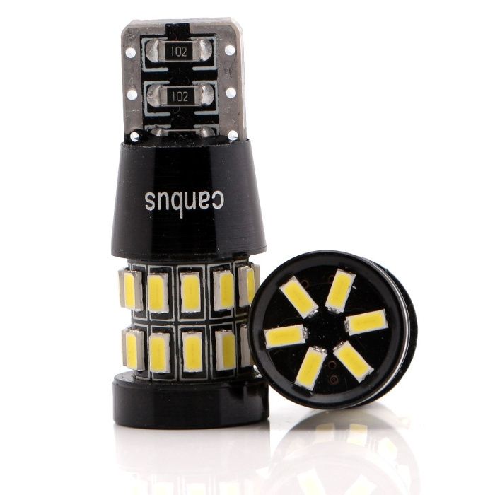 LED Лед крушки габарити Т10 CANBUS с 24SMD и 30SMD диода