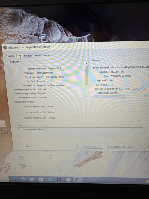 Vand laptop Acer Aspire A515-51G
