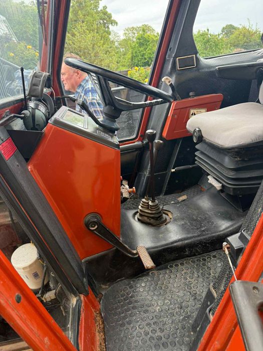 Tractor Fiat 580 cu greutati frontale