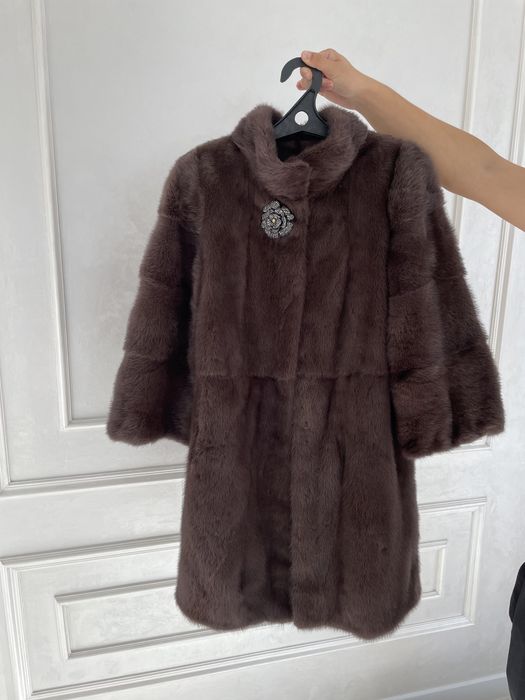 Норковая шуба в отличном состоянии