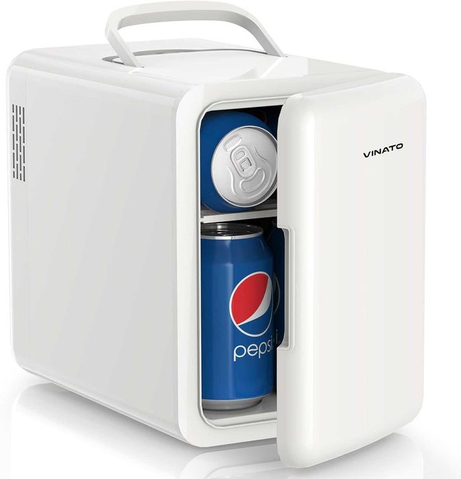 Мини хладилник VINATO 6 литра 220V-12V DC охлаждане и отопление