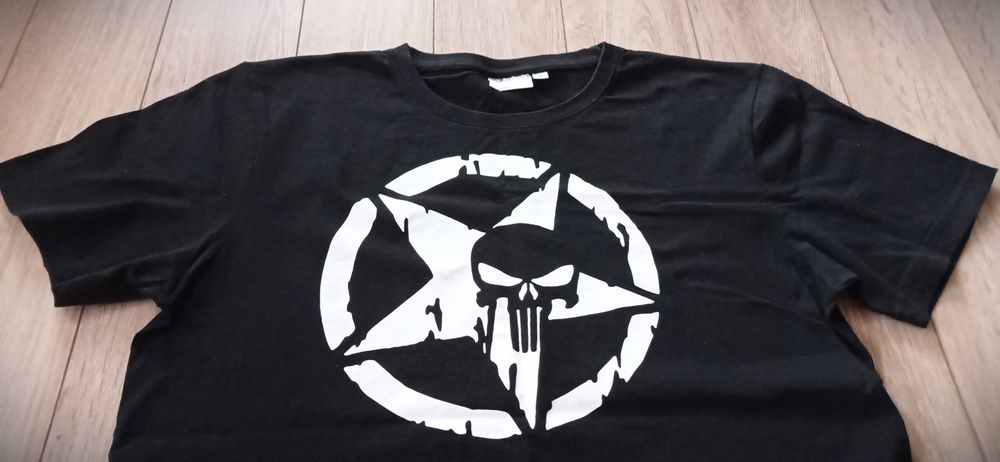 Тениска Punisher Army Black, размер М