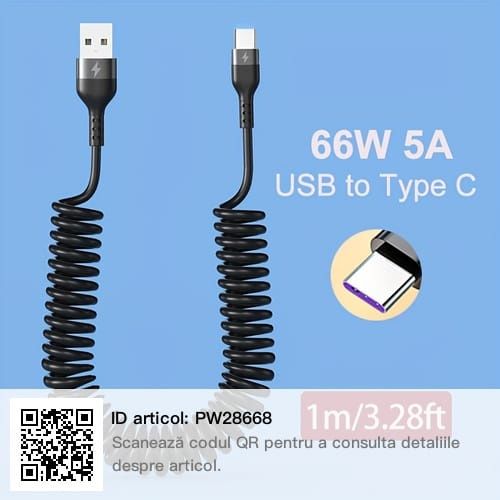 Vand cablu incarcare rapida si transfer date USB tip C sau micro USB