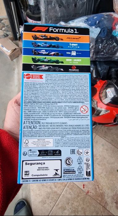 Hot Wheels set F1 sigilat