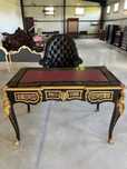 Birou stil Boulle+Scaun Chesterfield!