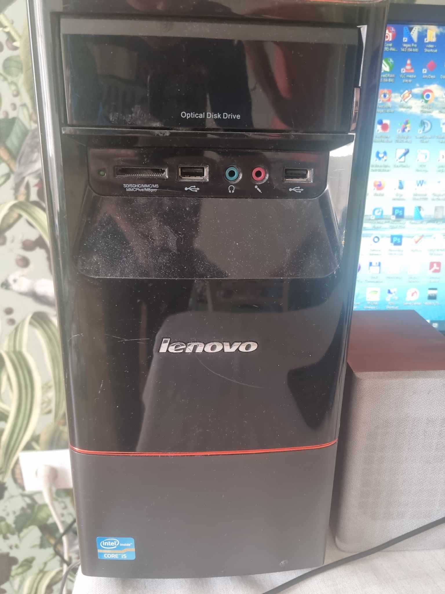 PC Lenovo H420 monitor Benq