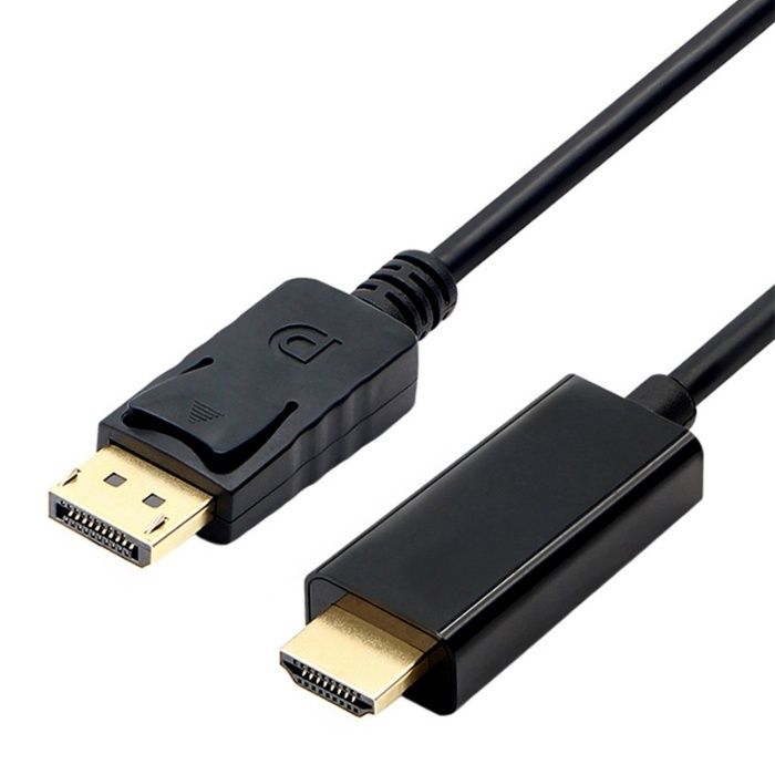 Cablu convertor DisplayPort - HDMI pt laptop PC placa video Full HD