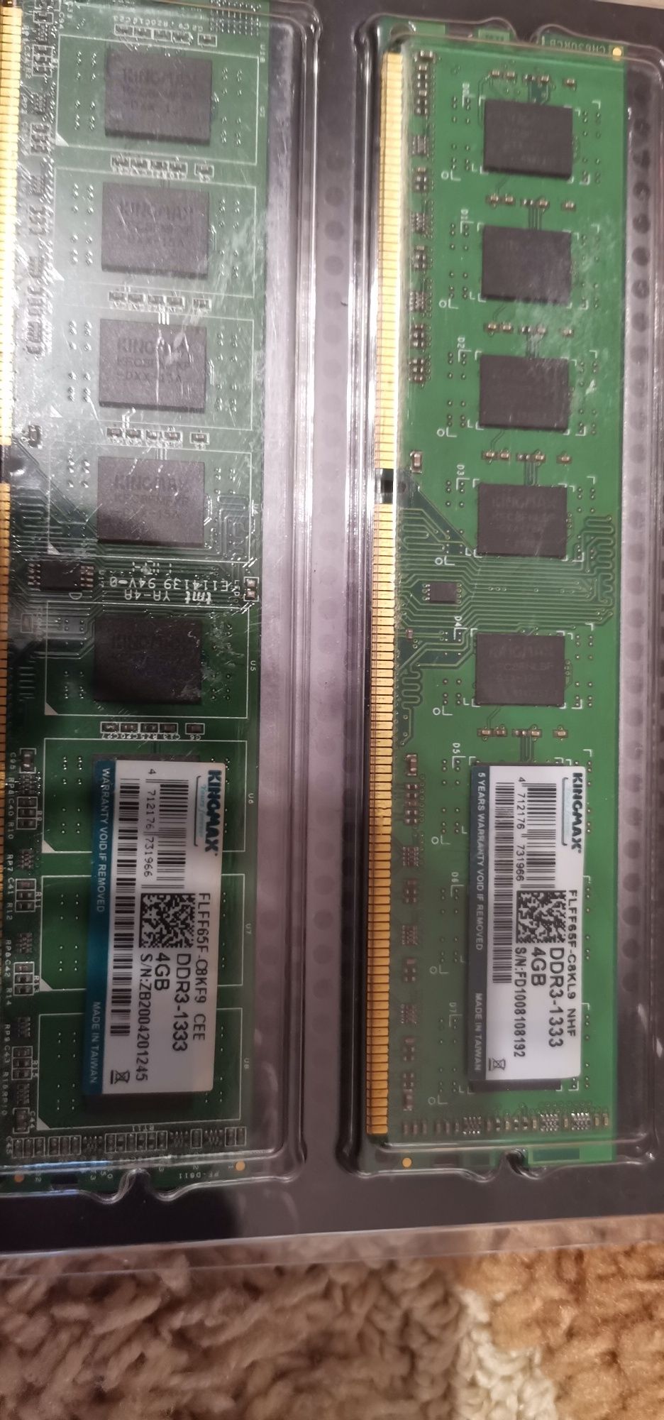 Memorie ram 8gb DDR 3