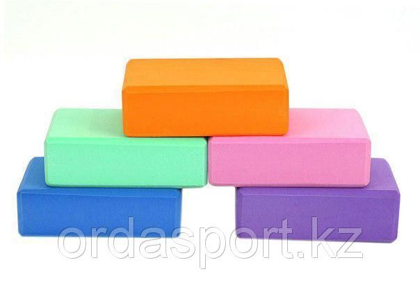 Опорный блок (кирпич) для йоги, фитнеса и гимнастики новый